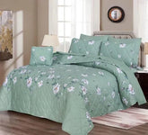 New Arrival 7PC Salonika Cotton Comforter Set by Fanza – King Size - Summer Special - Premium Quality & Multi-Color Prints